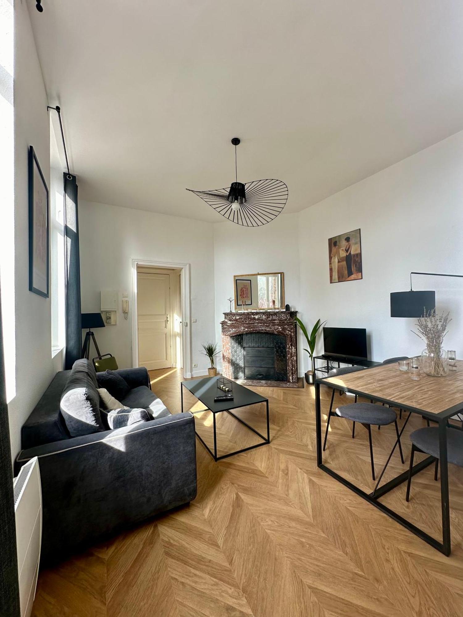 Spacieux Appt Haussmannien Parking Prive Amiens Kültér fotó