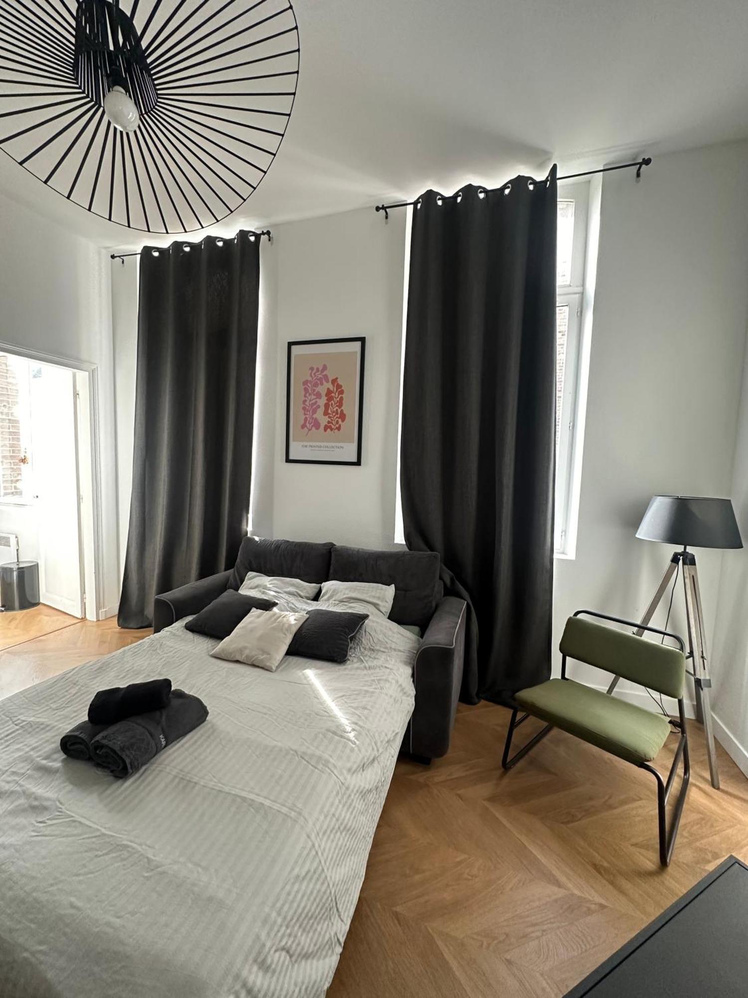 Spacieux Appt Haussmannien Parking Prive Amiens Kültér fotó